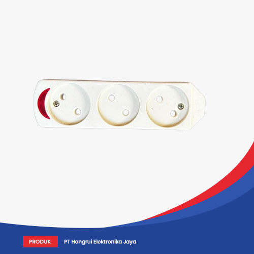 Stop Kontak Gepeng Lubang 3