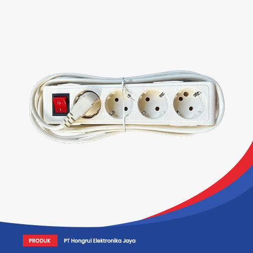 Stop Kontak Kabel Lubang 4